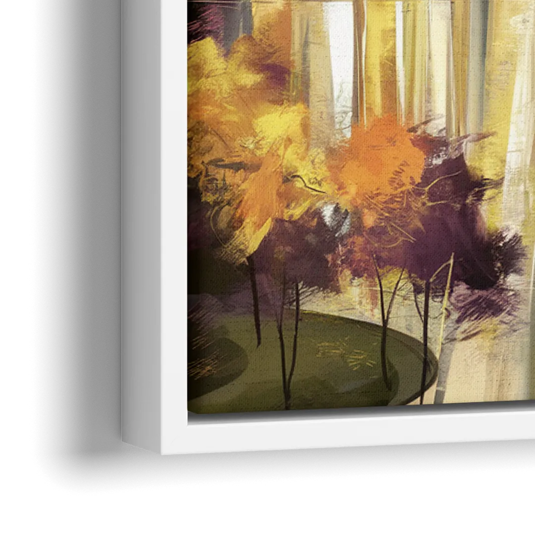 Irving Scenic Views - Close-Up White Frame Canvas