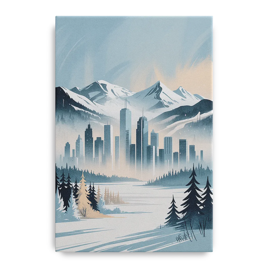 Whistler Winter Wonderland - Canvas Wall Art