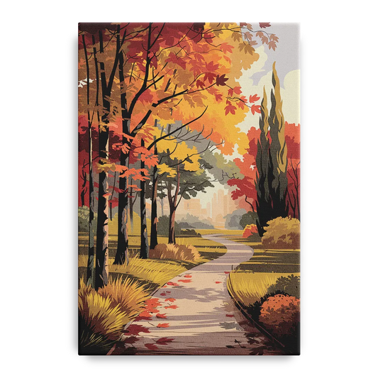 Arlington Autumn Colors - Canvas Wall Art
