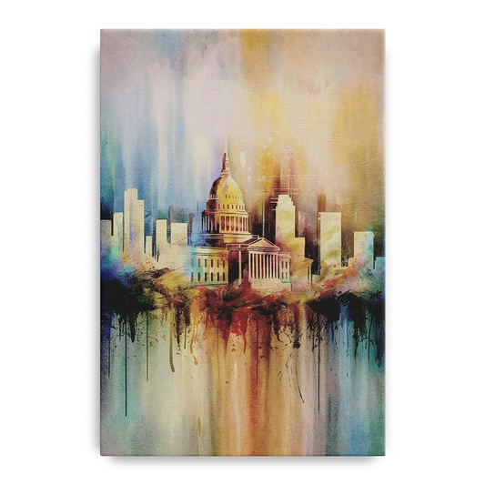 Nashville Tennessee State Capitol - Canvas Wall Art