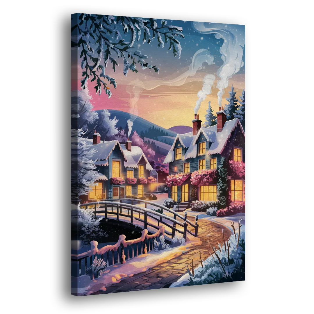 Madison Winter Wonderland - Canvas Print Art Sides