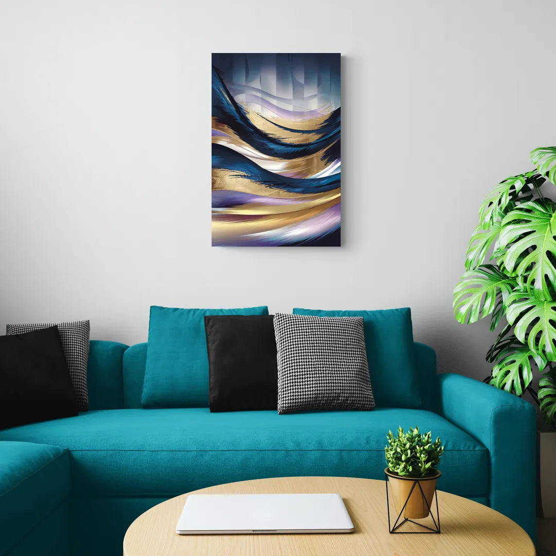 Madison Overture Center Scene - Canvas Wall Art Living Room