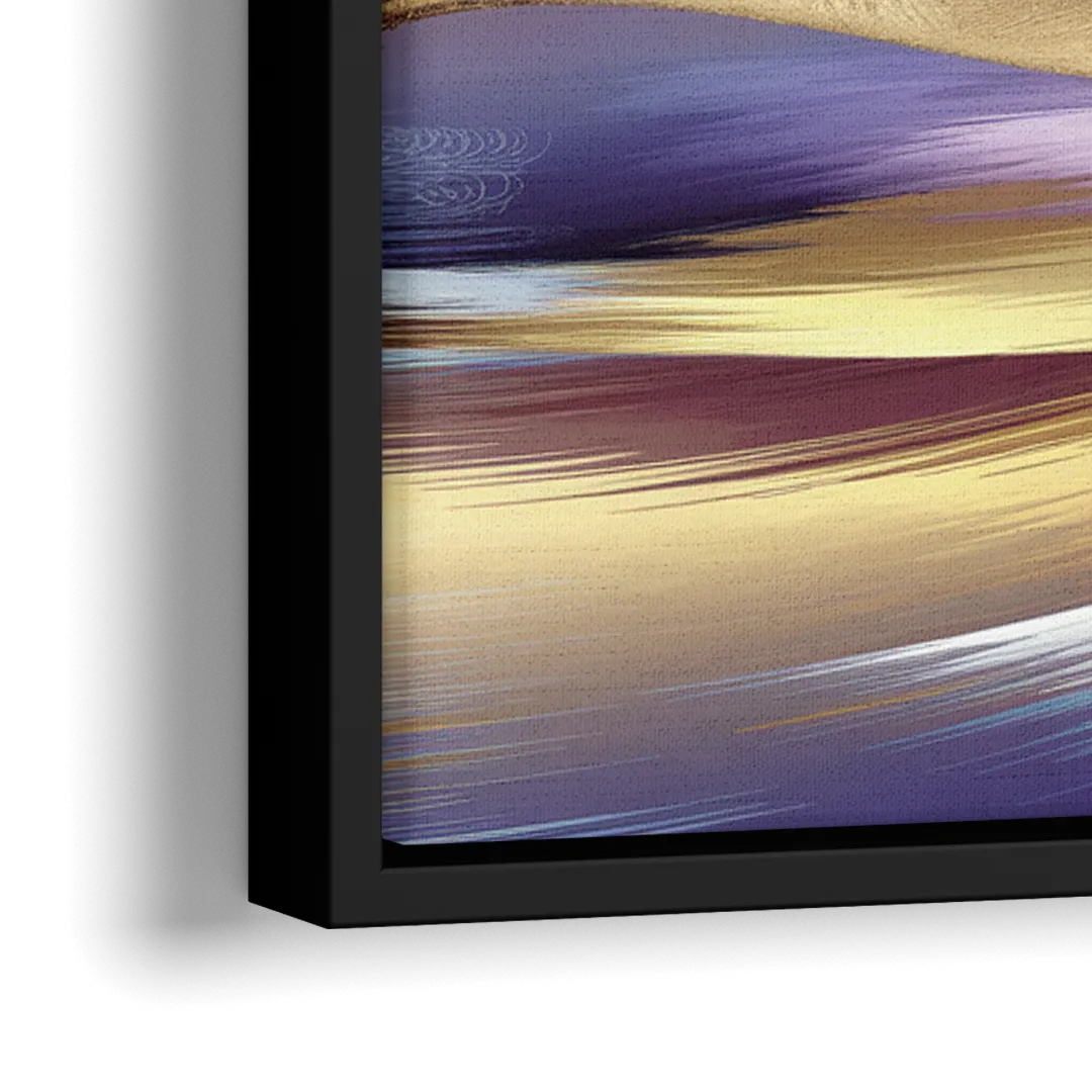 Madison Overture Center Scene - Close-Up Black Frame Canvas