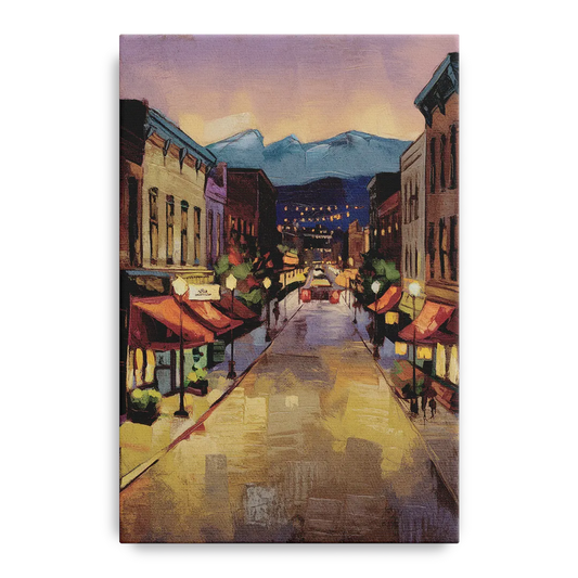 Park City Historic Main Street - Canvas Wall Art