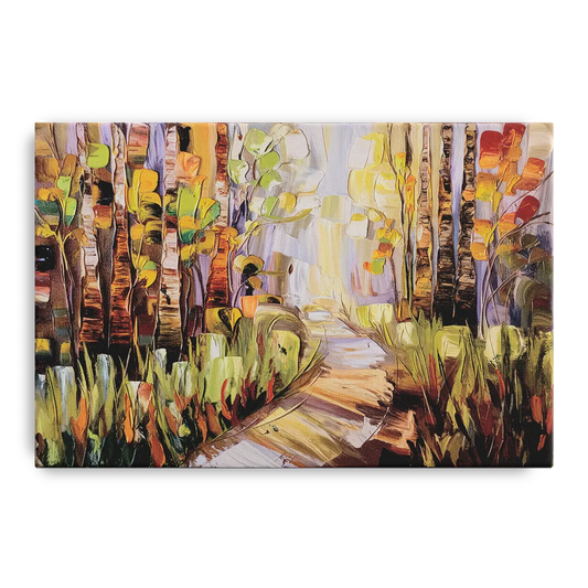 Grand Rapids Seasonal Foliage - Canvas Wall Art