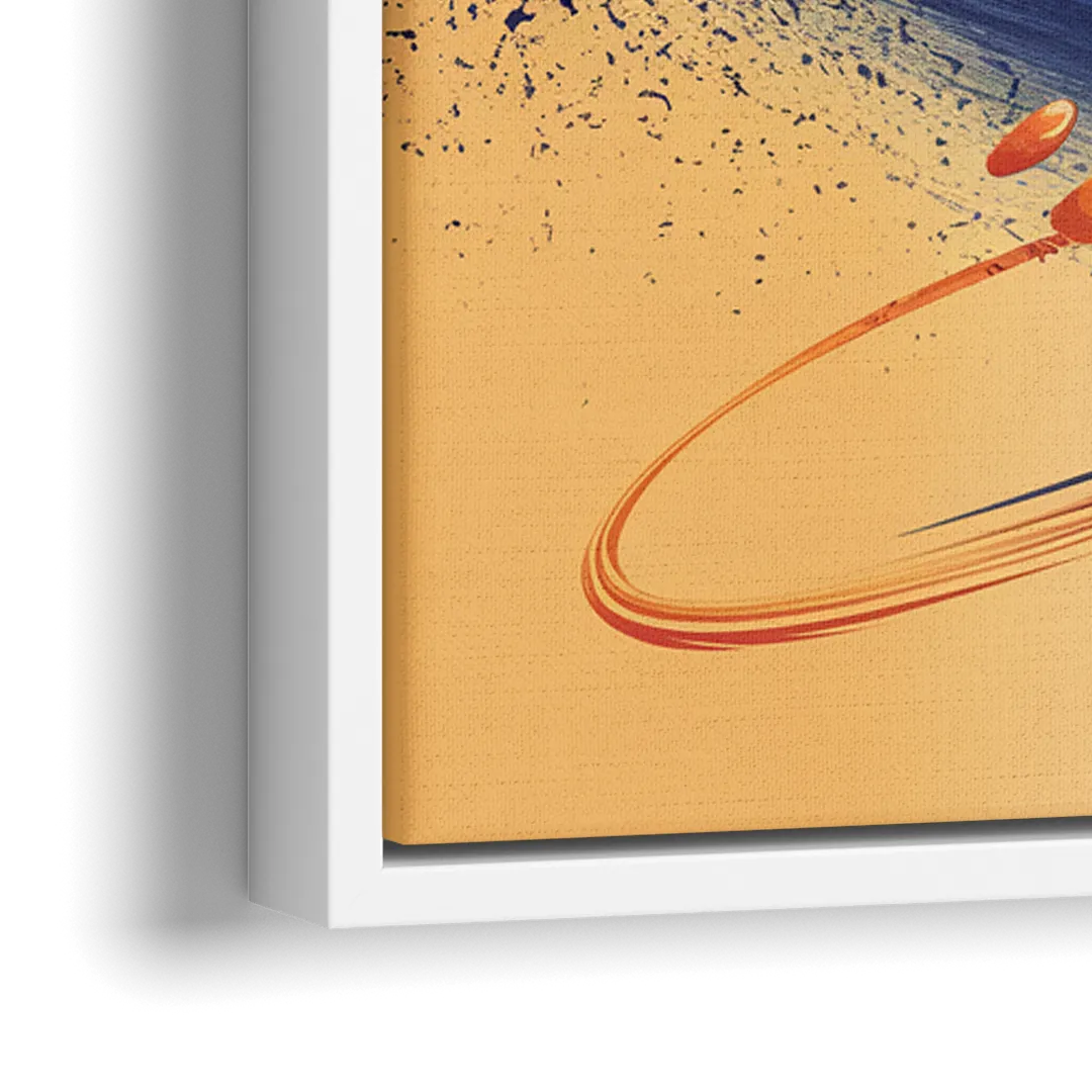 Phoenix Sports Team Pride - Close-Up White Frame Canvas