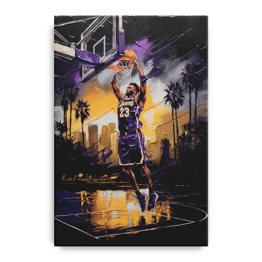 Los Angeles Lakers Legacy - Canvas Wall Art