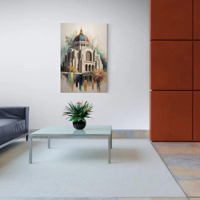 Saint Josephs Oratory - Canvas Wall Art Living Room