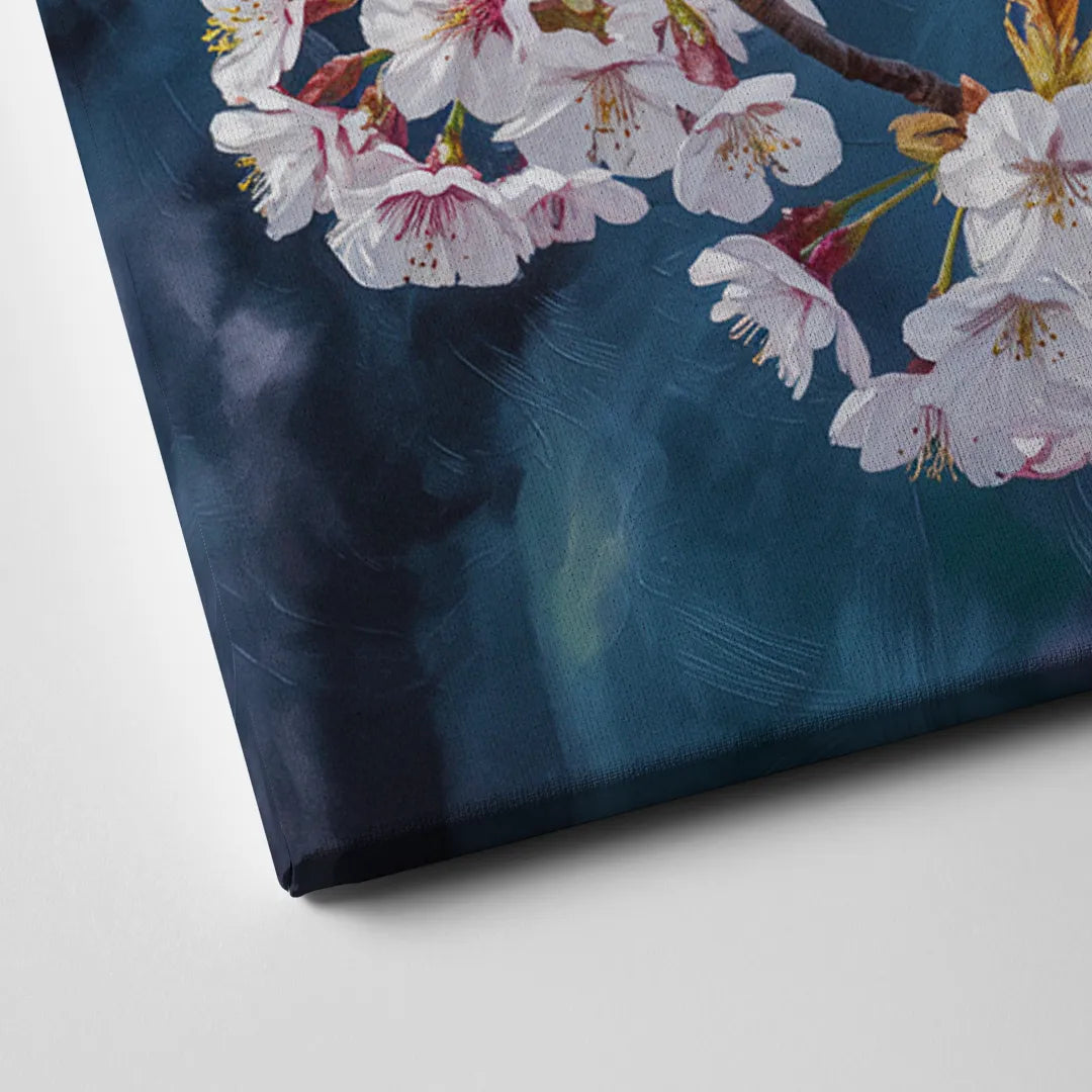 Queen Elizabeth Park Blossoms Canvas Close Up