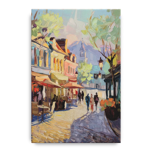 Glendale Downtown Charm - Canvas Wall Art