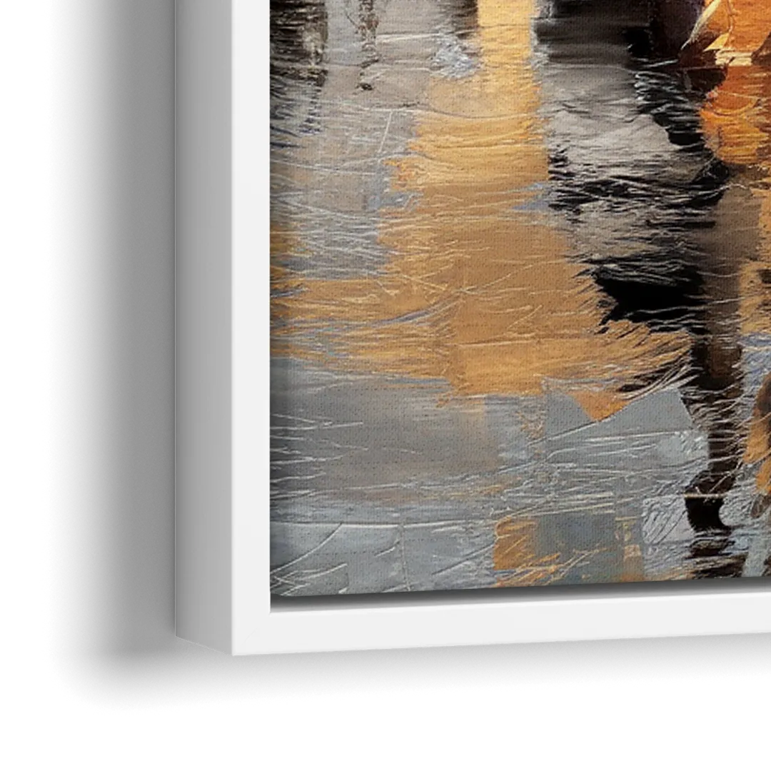 Norfolk Naval Shipyard Tribute - Close-Up White Frame Canvas