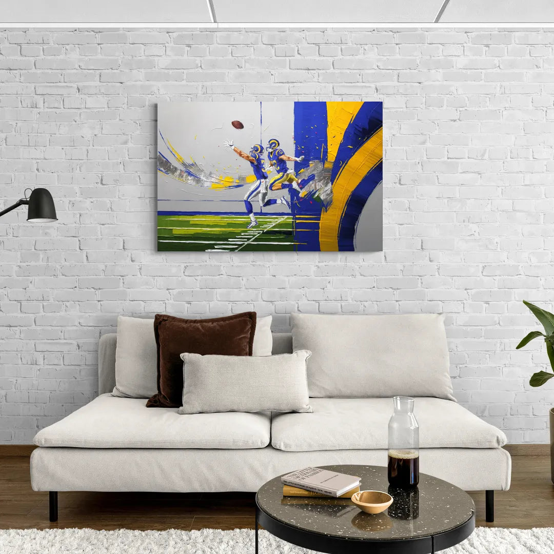 Los Angeles Rams Super Bowl Champions - Canvas Wall Art Living Room