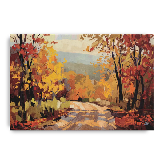 Knoxville Autumn Colors - Canvas Wall Art