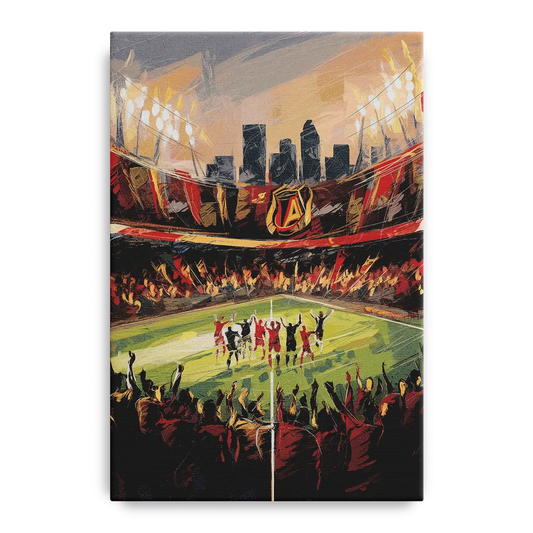 Atlanta United Team Celebration - Canvas Wall Art