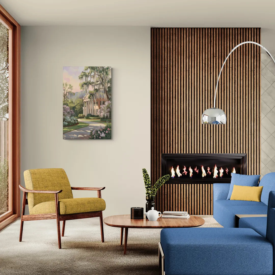 Augusta Timeless Southern Beauty - Canvas Wall Art Living Room