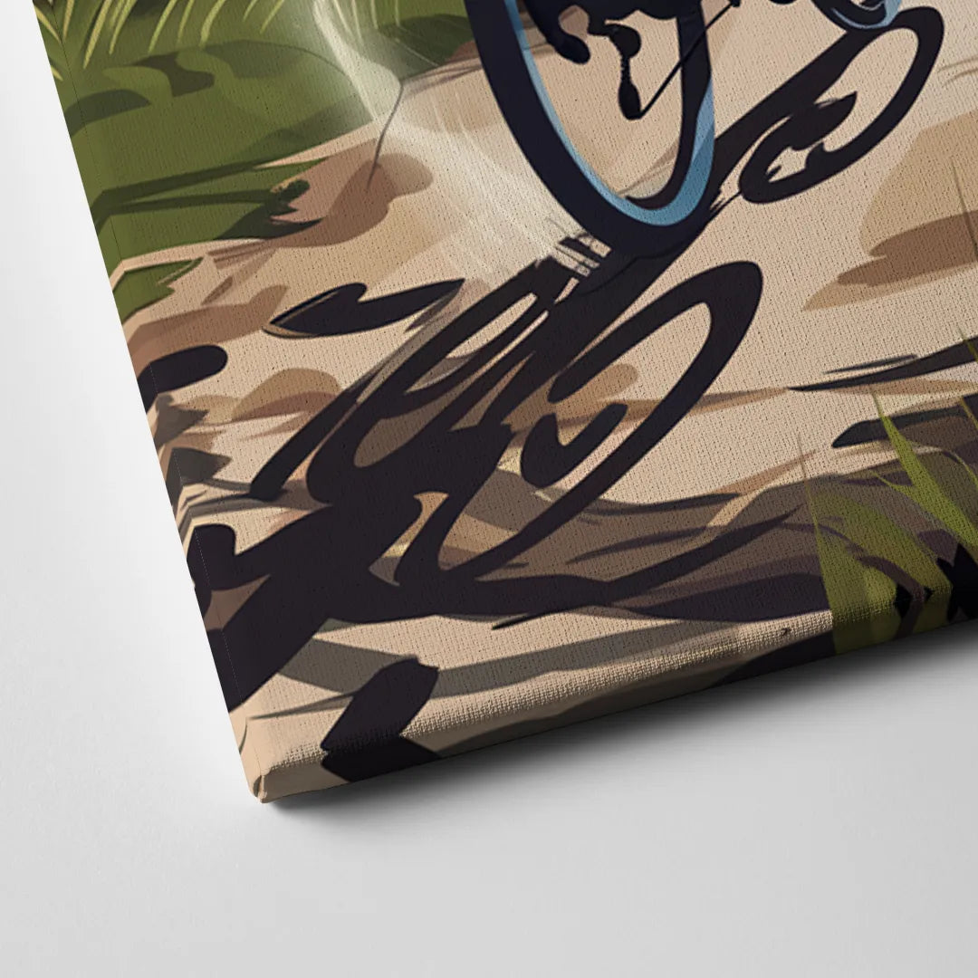 Madison Bike Trails Adventure Canvas Close Up