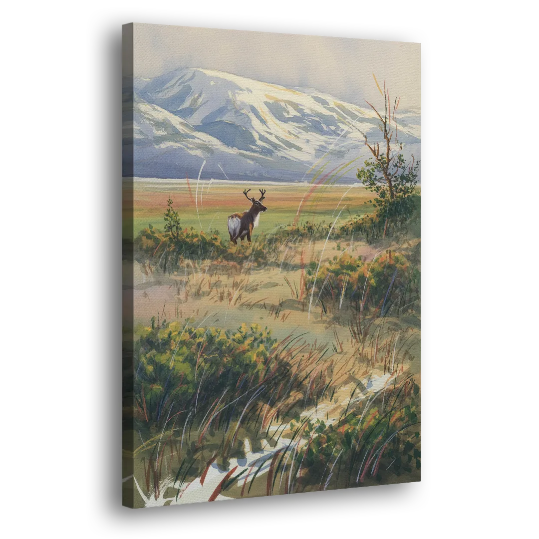 Frozen Tundra - Canvas Print Art Sides