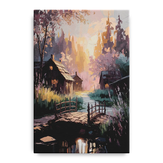 New Hope Rustic Charm - Canvas Wall Art