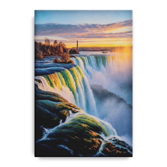 Horseshoe Falls Sunrise - Canvas Wall Art