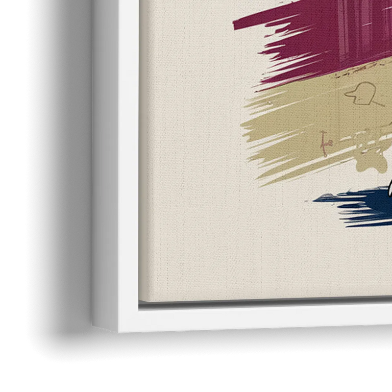 Fresno State Fans Unite - Close-Up White Frame Canvas