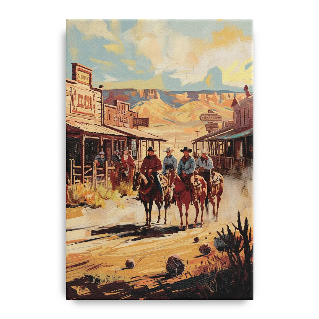 Tombstone Arizona Frontier - Canvas Wall Art