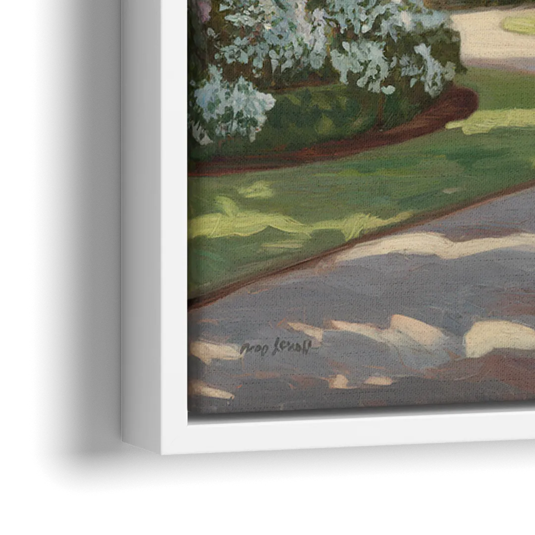 Augusta Timeless Southern Beauty - Close-Up White Frame Canvas