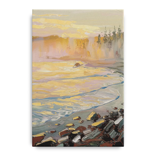 Traverse City Coastal Sunrise - Canvas Wall Art