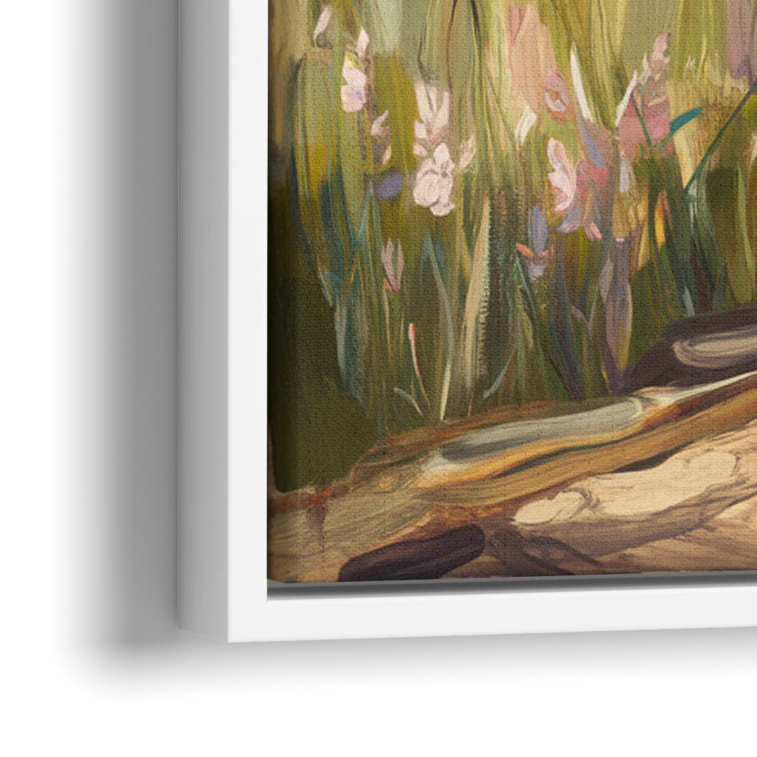 Ashland Scenic Trails - Close-Up White Frame Canvas