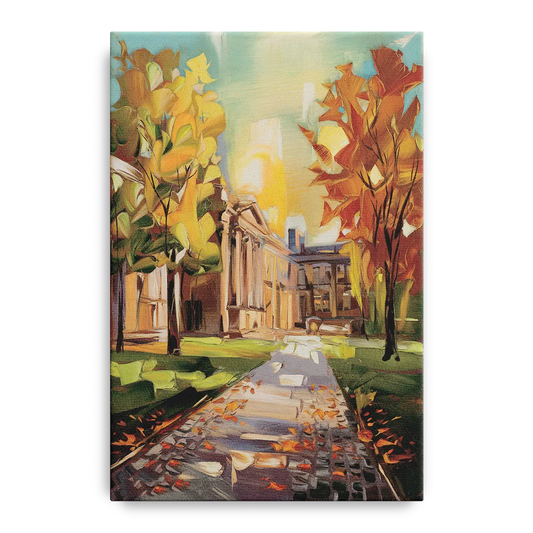 Eugene University Vibes - Canvas Wall Art