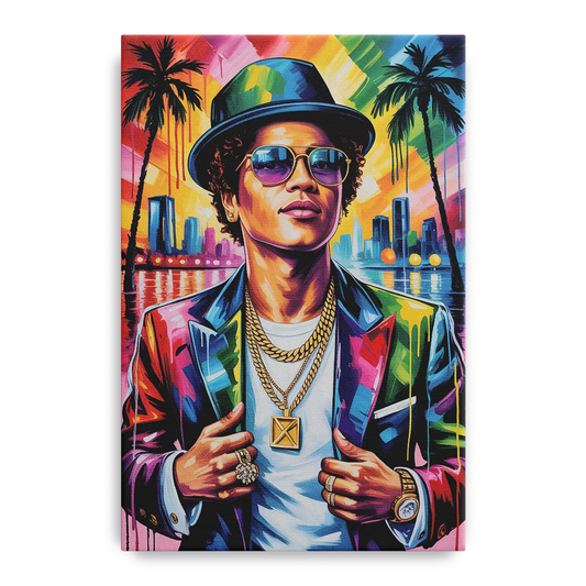 24K Groove 2.0 - Canvas Wall Art