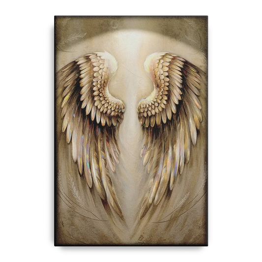 Nashville Wings Mural Tribute - Canvas Wall Art