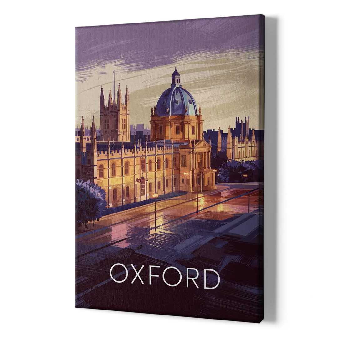 Oxford Timeless Elegance - Canvas Print Art Sides