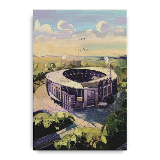 Baltimore Ravens Stadium View - Canvas Wall Art