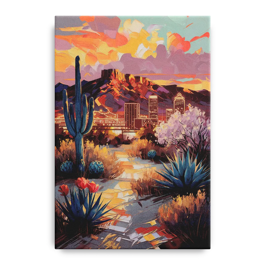 El Paso Cultural Heritage - Canvas Wall Art