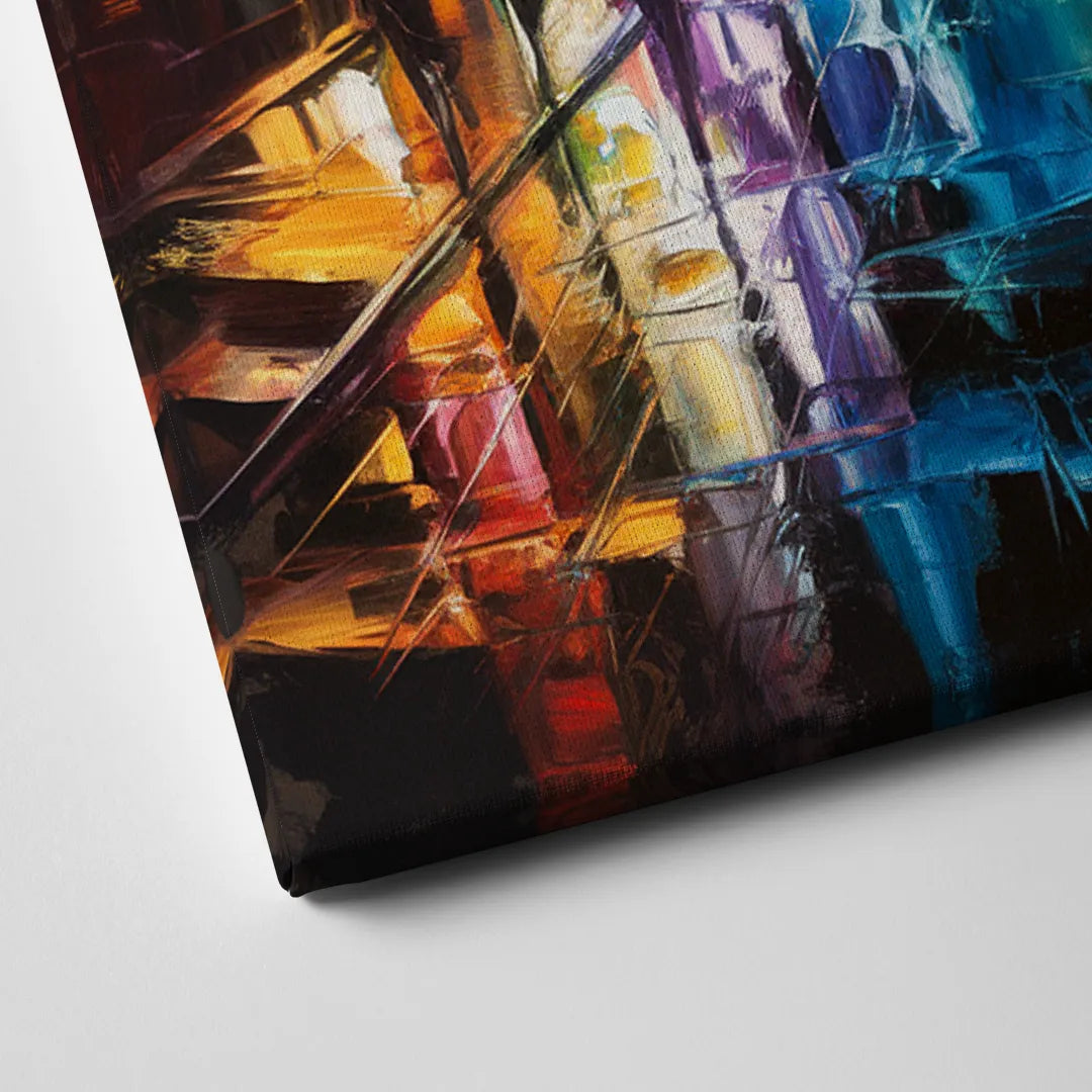 Joseph Vibrant Streets Canvas Close Up