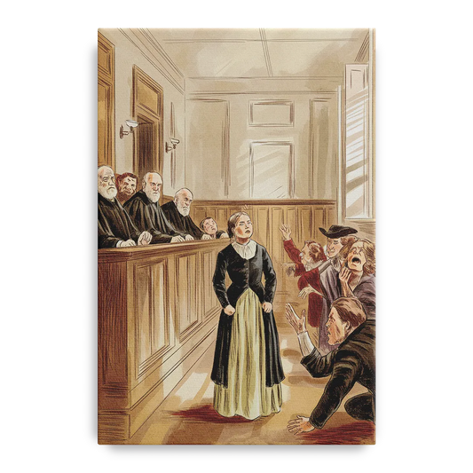 Salem Witch Trials Tribute - Canvas Wall Art