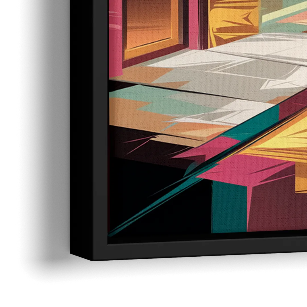 Mesa Urban Vibes - Close-Up Black Frame Canvas
