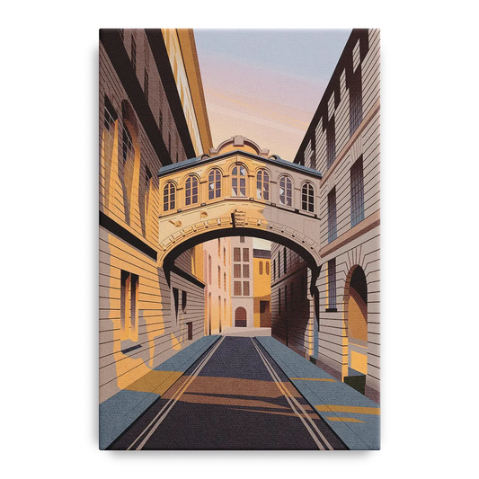 Oxford Bridge of Sighs - Canvas Wall Art