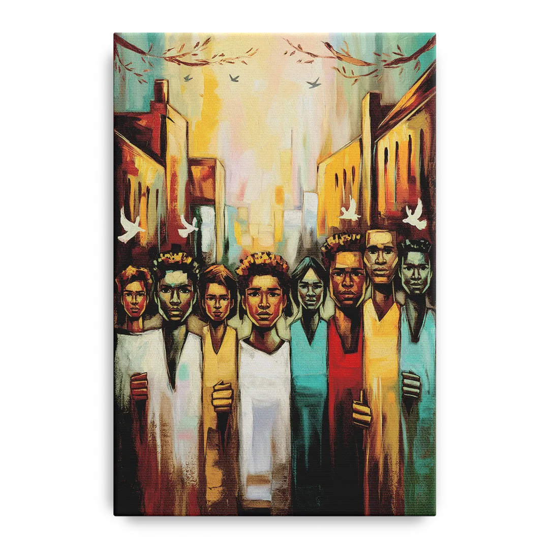 Birmingham Civil Rights District - Canvas Wall Art