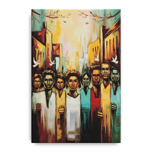 Birmingham Civil Rights District - Canvas Wall Art