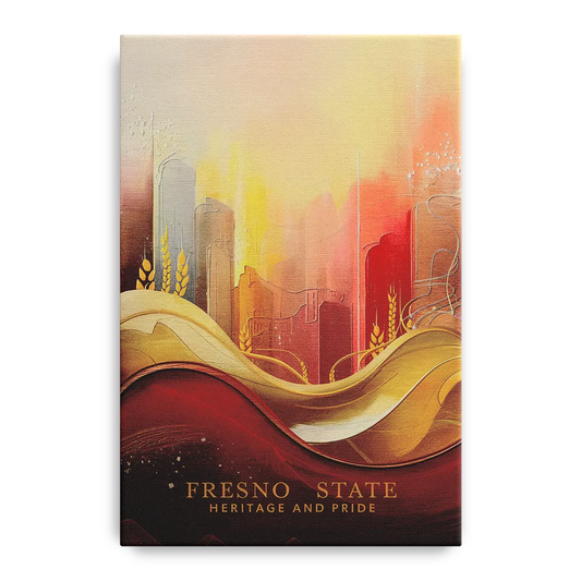 Fresno State Heritage and Pride - Canvas Wall Art
