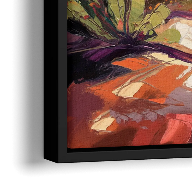 El Paso Borderland Beauty - Close-Up Black Frame Canvas