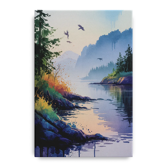 Vancouver Island Mist - Canvas Wall Art