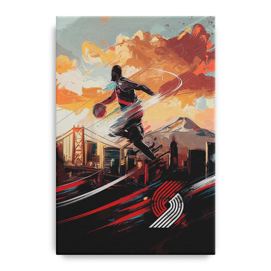 Portland Trail Blazers Fans - Canvas Wall Art