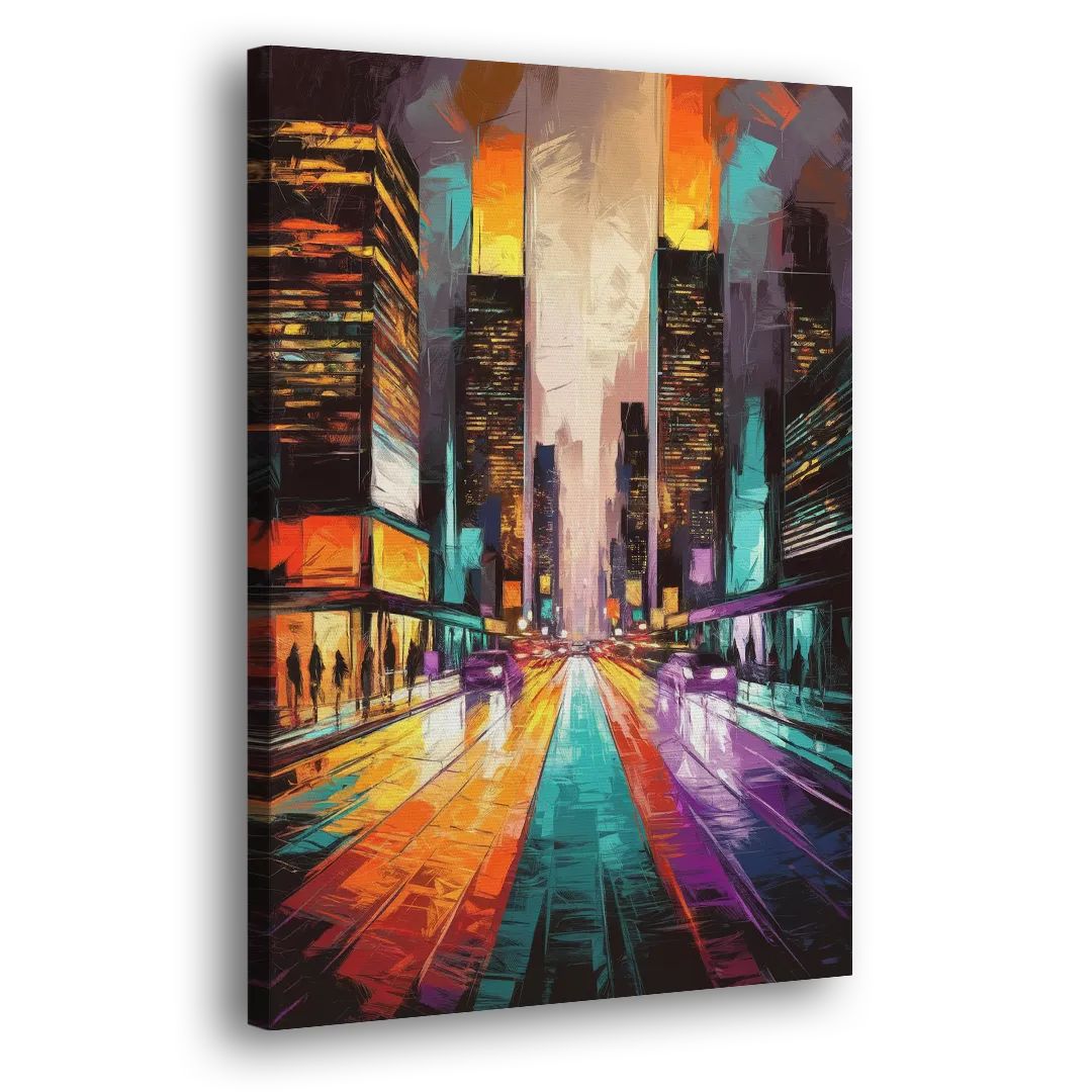 Joseph City Lights - Canvas Print Art Sides