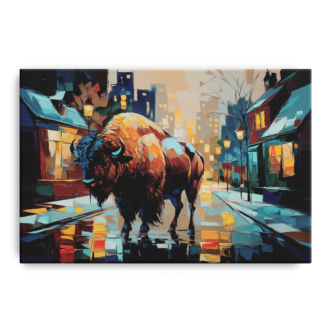 Buffalo Elmwood Village Vibes - Canvas Wall Art