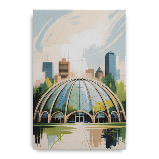 Montreal Biodome Wonder - Canvas Wall Art