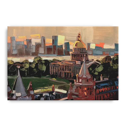 Boston Architectural Beauty - Canvas Wall Art