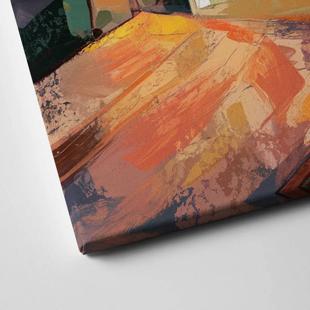 Oklahoma City Historic Landmarks Canvas Close Up
