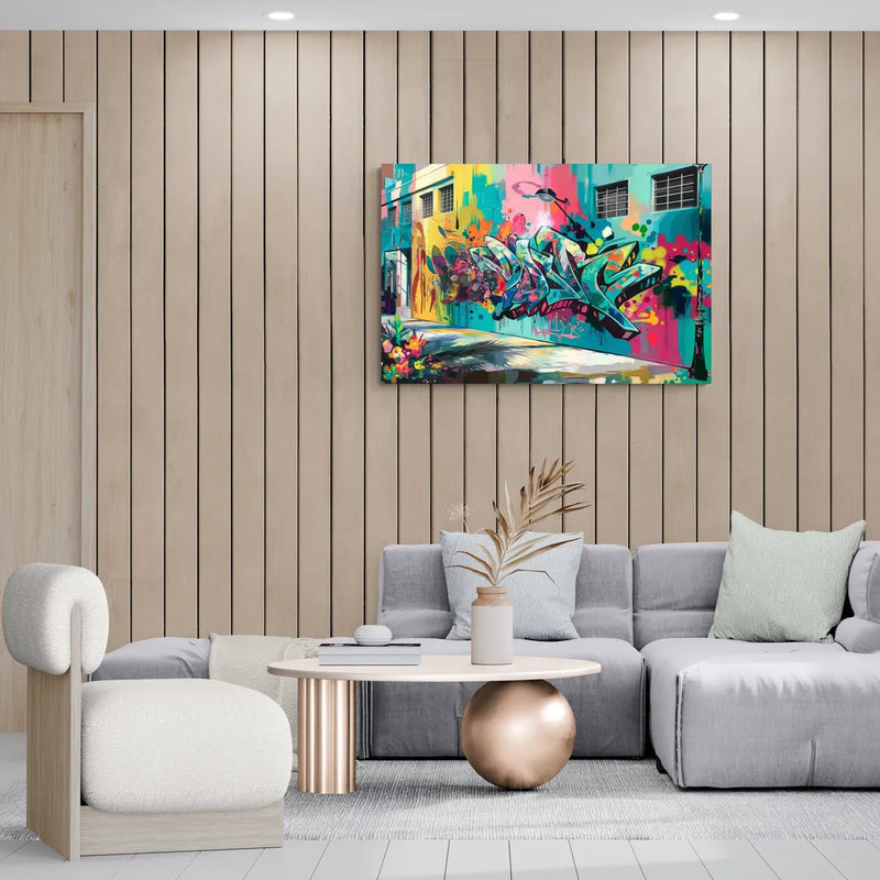 Miami Wynwood Murals - Canvas Wall Art Living Room